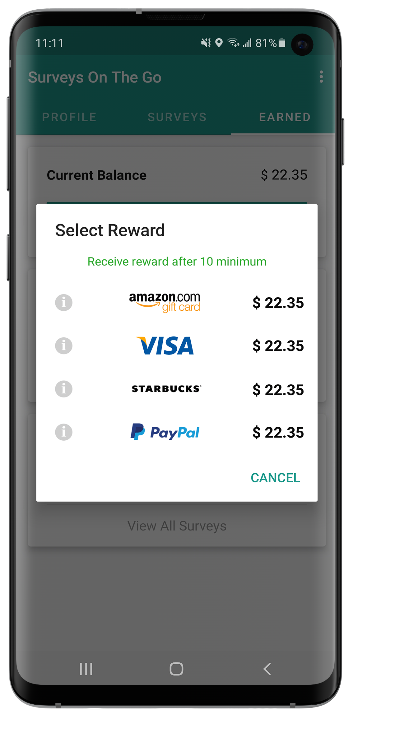 Surveys On The Go® | #1 Rated Survey App That Pays